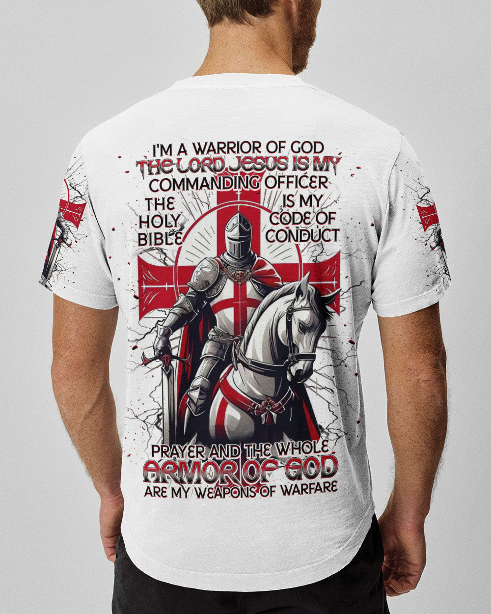 I'm A Warrior Of God Men's All Over Print Shirt - Tlnt1802252