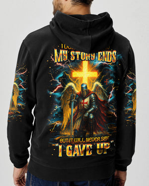 I Don't Know How My Story Ends Warrior Men's All Over Print Shirt   - Tlnt1904251