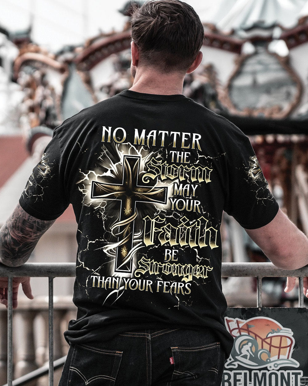 No Matter The Storm Men's All Over Print Shirt - Tlnt2008242