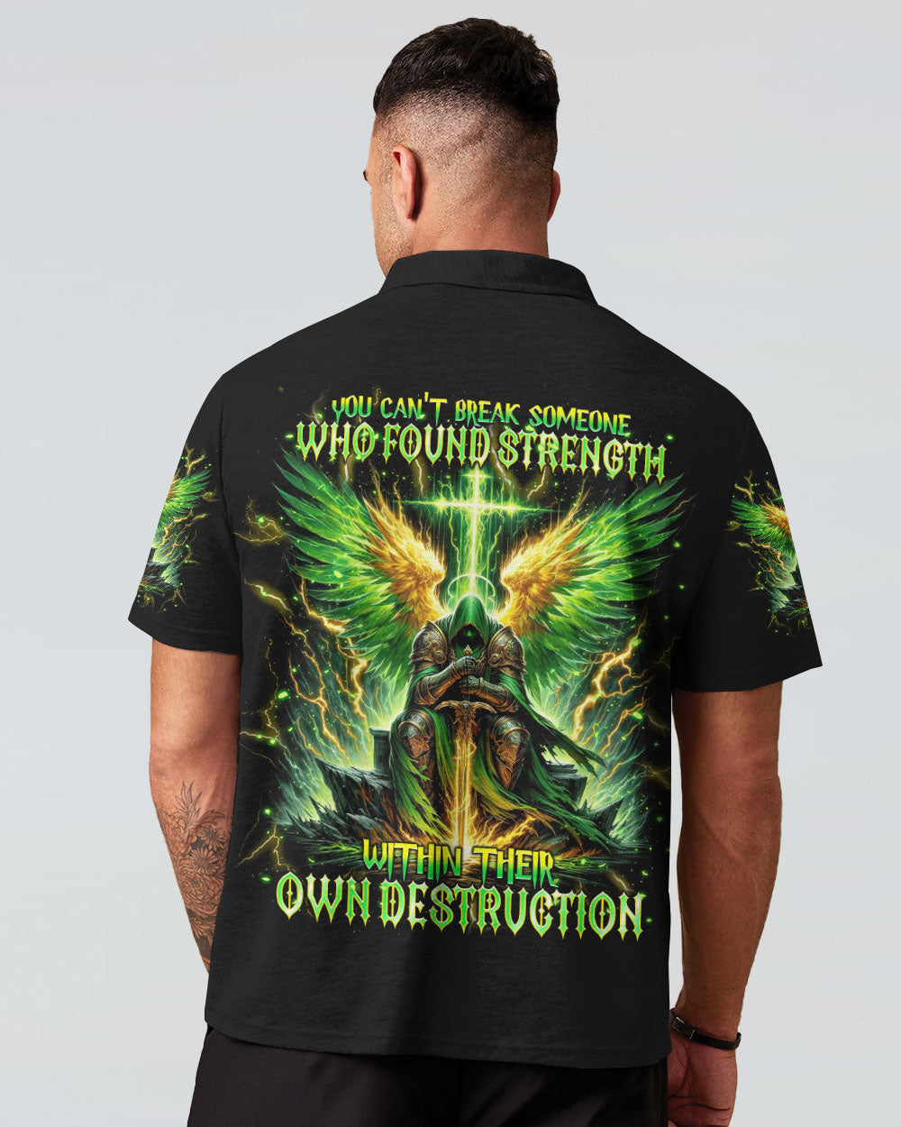 You Can't Break Someone Warrior Men's All Over Print Shirt - Tlnt2105242