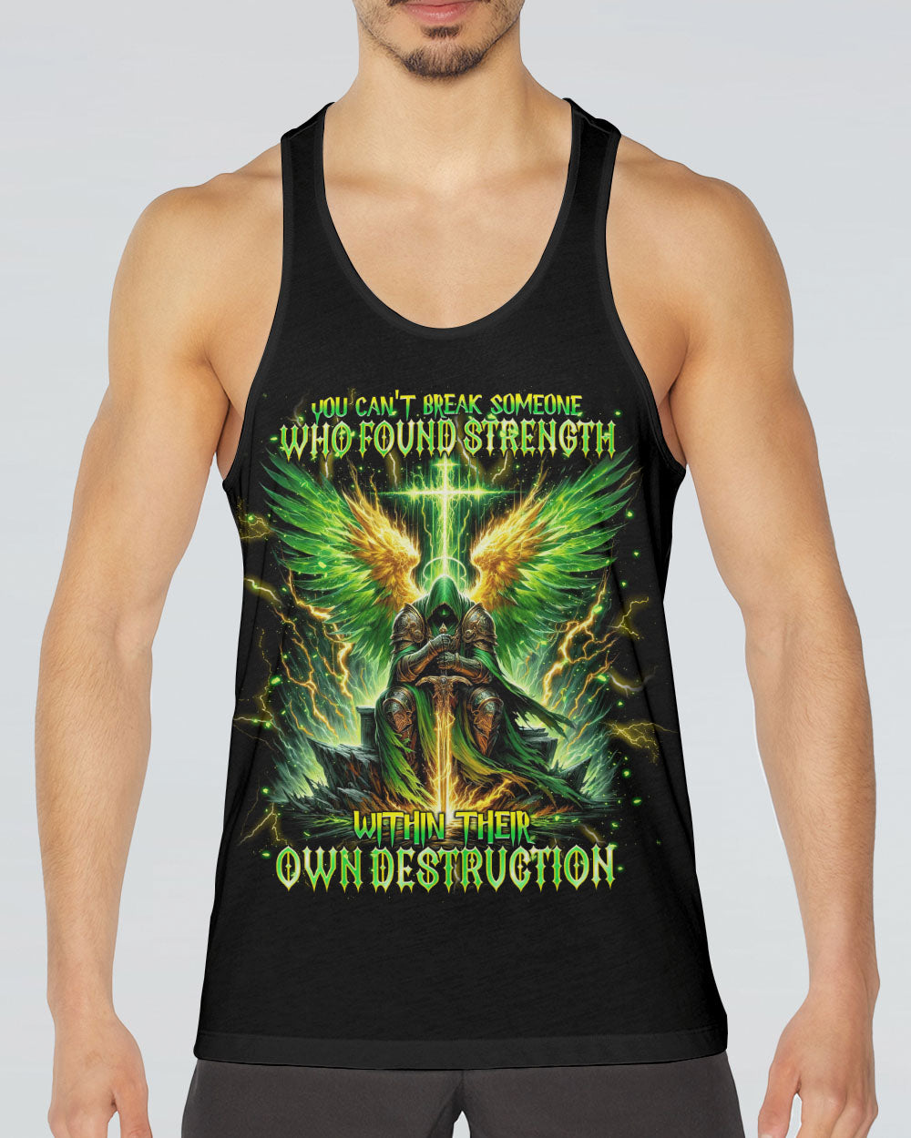 You Can't Break Someone Warrior Men's All Over Print Shirt - Tlnt2105242