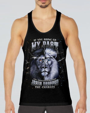 Jesus Dropped The Charges Lion Men's All Over Print Shirt - Tlnt2111242