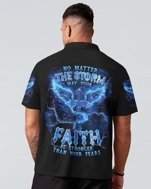 No Matter The Storm Wings Men's All Over Print Shirt - Tlnt2503243