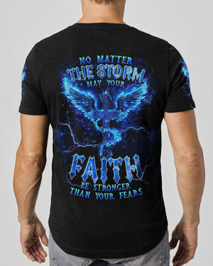 No Matter The Storm Wings Men's All Over Print Shirt - Tlnt2503243