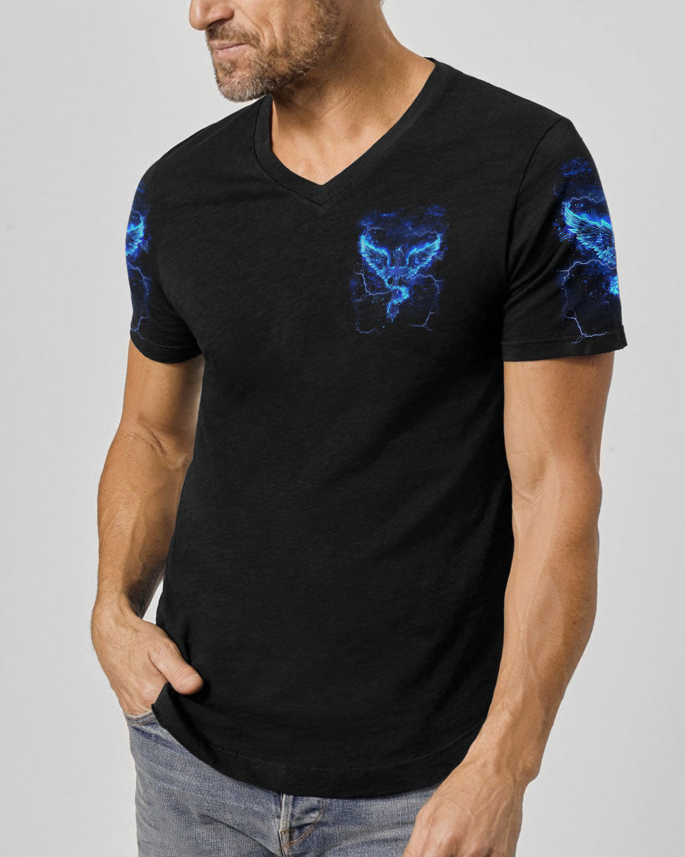 No Matter The Storm Wings Men's All Over Print Shirt - Tlnt2503243