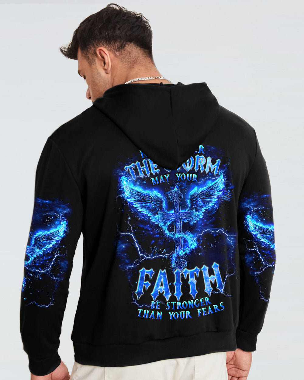 No Matter The Storm Wings Men's All Over Print Shirt - Tlnt2503243