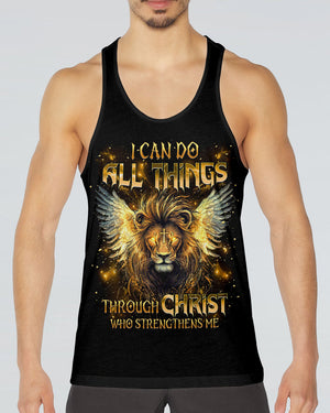 I Can Do All Things Lion Wings Men's All Over Print Shirt  - Tlnt2603252