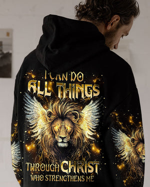 I Can Do All Things Lion Wings Men's All Over Print Shirt  - Tlnt2603252
