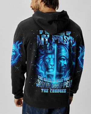 Jesus Dropped The Charges Lion Warrior Men's All Over Print Shirt  - Tlnt2606252