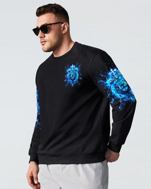 By His Stripes We Are Healed Lion Men's All Over Print Shirt  - Tlnt2803252