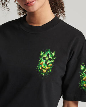 I Believe There Are Angels Among Us Patrick's Day Women's All Over Print Shirt - Tlnz0301244