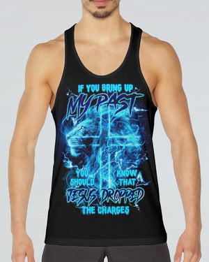 Jesus Dropped The Charges Lion Men's All Over Print Shirt - Tlnz0405242