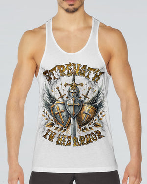 Strength  In His Armor Men's All Over Print Shirt   - Tlnz0408253