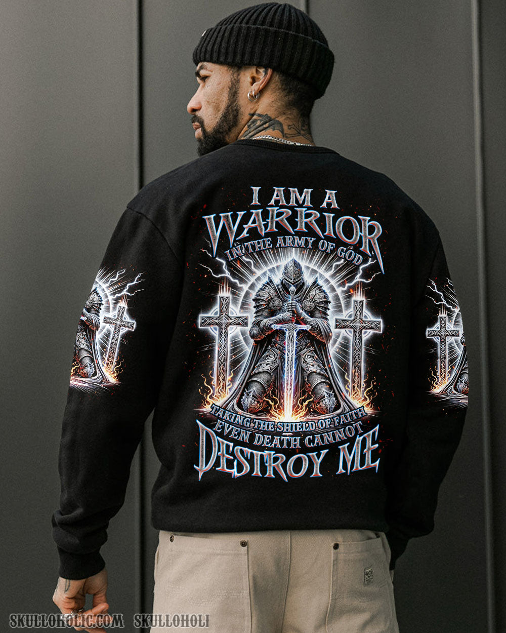 I Am A Warrior In The Army Of God Men's All Over Print Shirt - Tlnz0412242