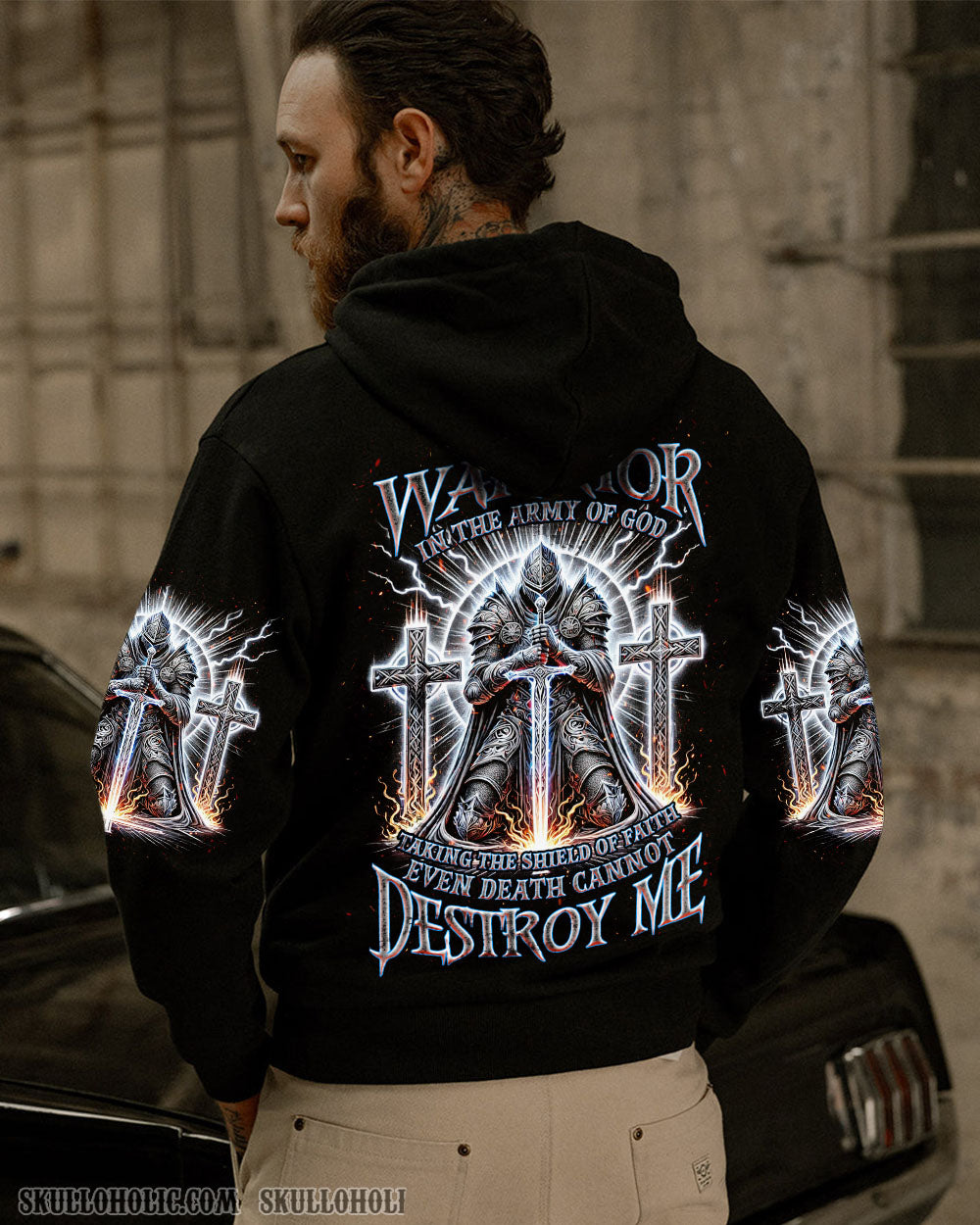 I Am A Warrior In The Army Of God Men's All Over Print Shirt - Tlnz0412242