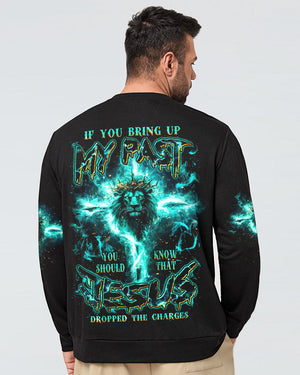 Jesus Dropped The Charges Lion Men's All Over Print Shirt - Tlnz0608244
