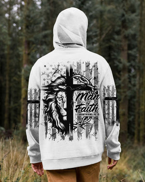 Man Of Faith Lion Men's All Over Print Shirt  - Tlnz0611243