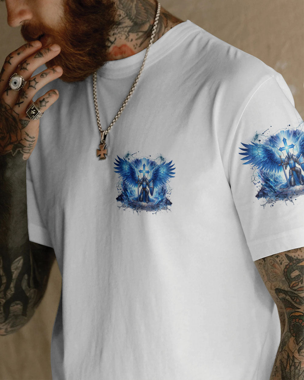 I'm A Warrior Of God Men's All Over Print Shirt - Tlnz0703242