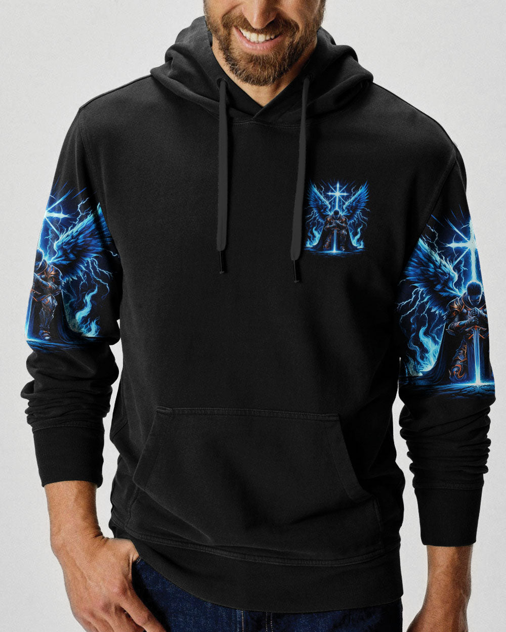 A Christian Man Without Prayer Warrior Men's All Over Print Shirt - Tlnz0705245