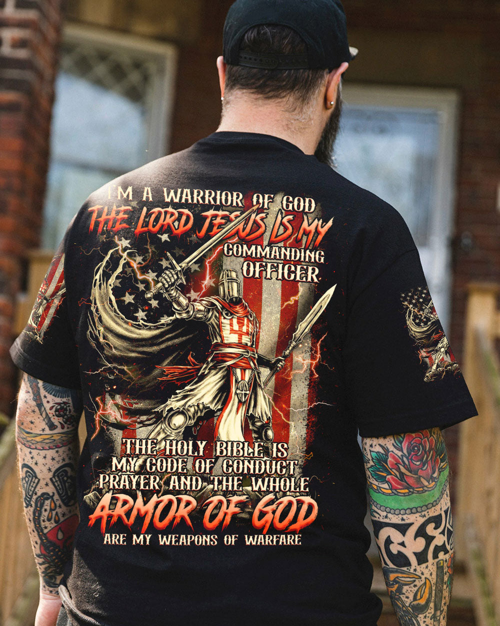 I'm A Warrior Of God Men's All Over Print Shirt - Tlnz1107243