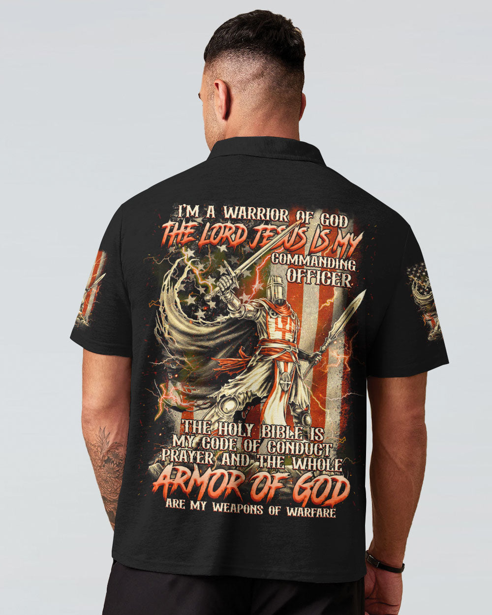 I'm A Warrior Of God Men's All Over Print Shirt - Tlnz1107243