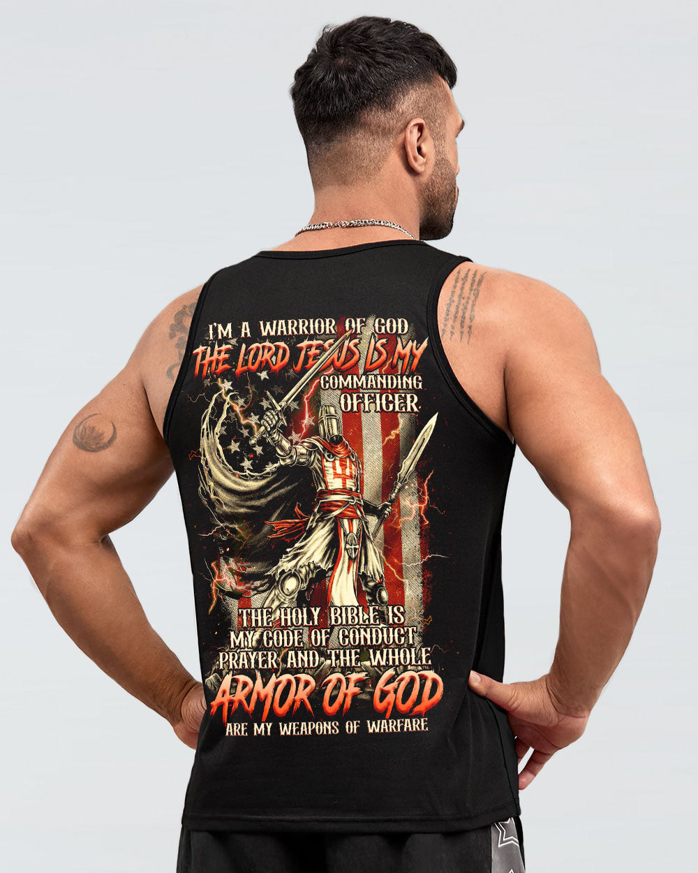 I'm A Warrior Of God Men's All Over Print Shirt - Tlnz1107243