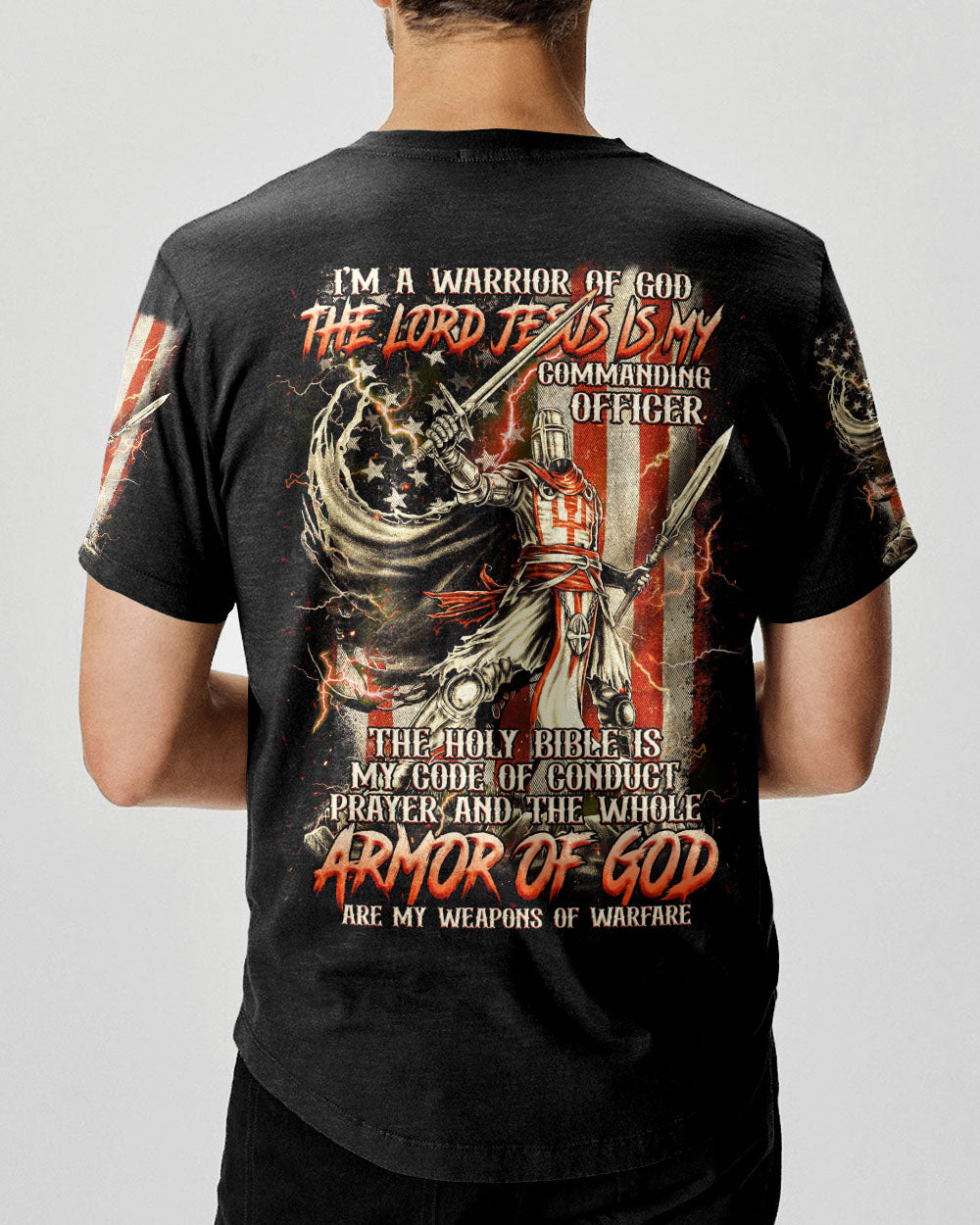 I'm A Warrior Of God Men's All Over Print Shirt - Tlnz1107243