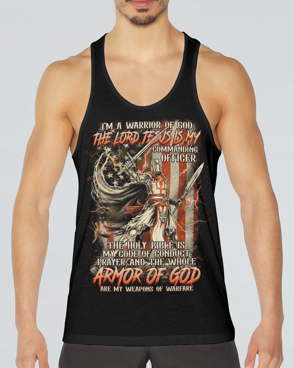 I'm A Warrior Of God Men's All Over Print Shirt - Tlnz1107243