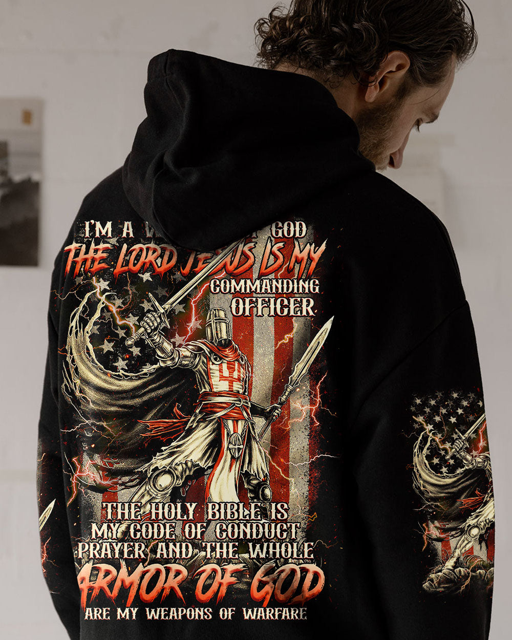 I'm A Warrior Of God Men's All Over Print Shirt - Tlnz1107243