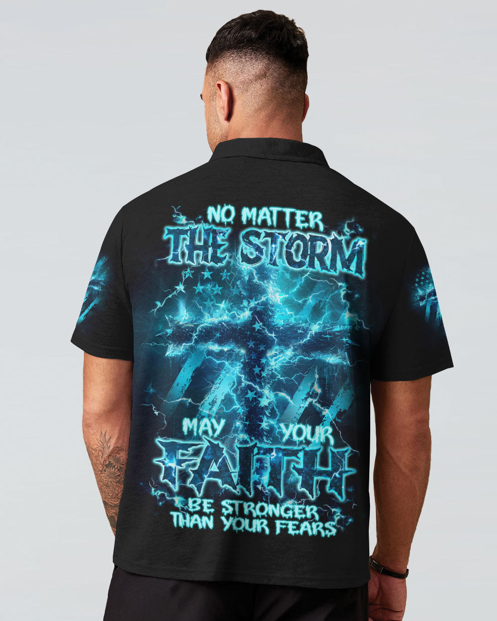 No Matter The Storm Men's All Over Print Shirt - Tlnz1204245
