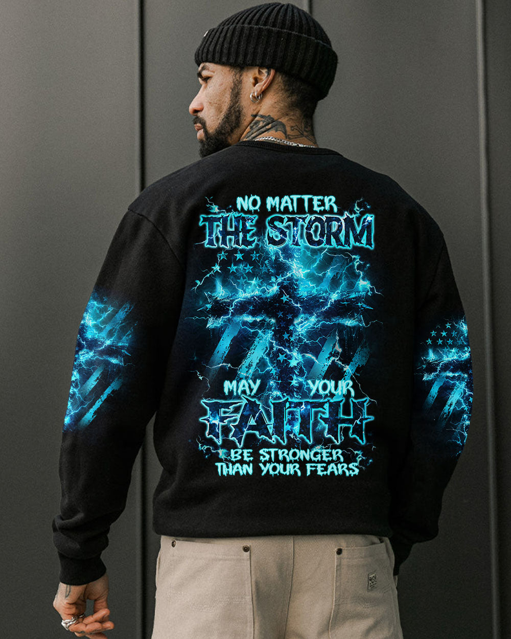 No Matter The Storm Men's All Over Print Shirt - Tlnz1204245