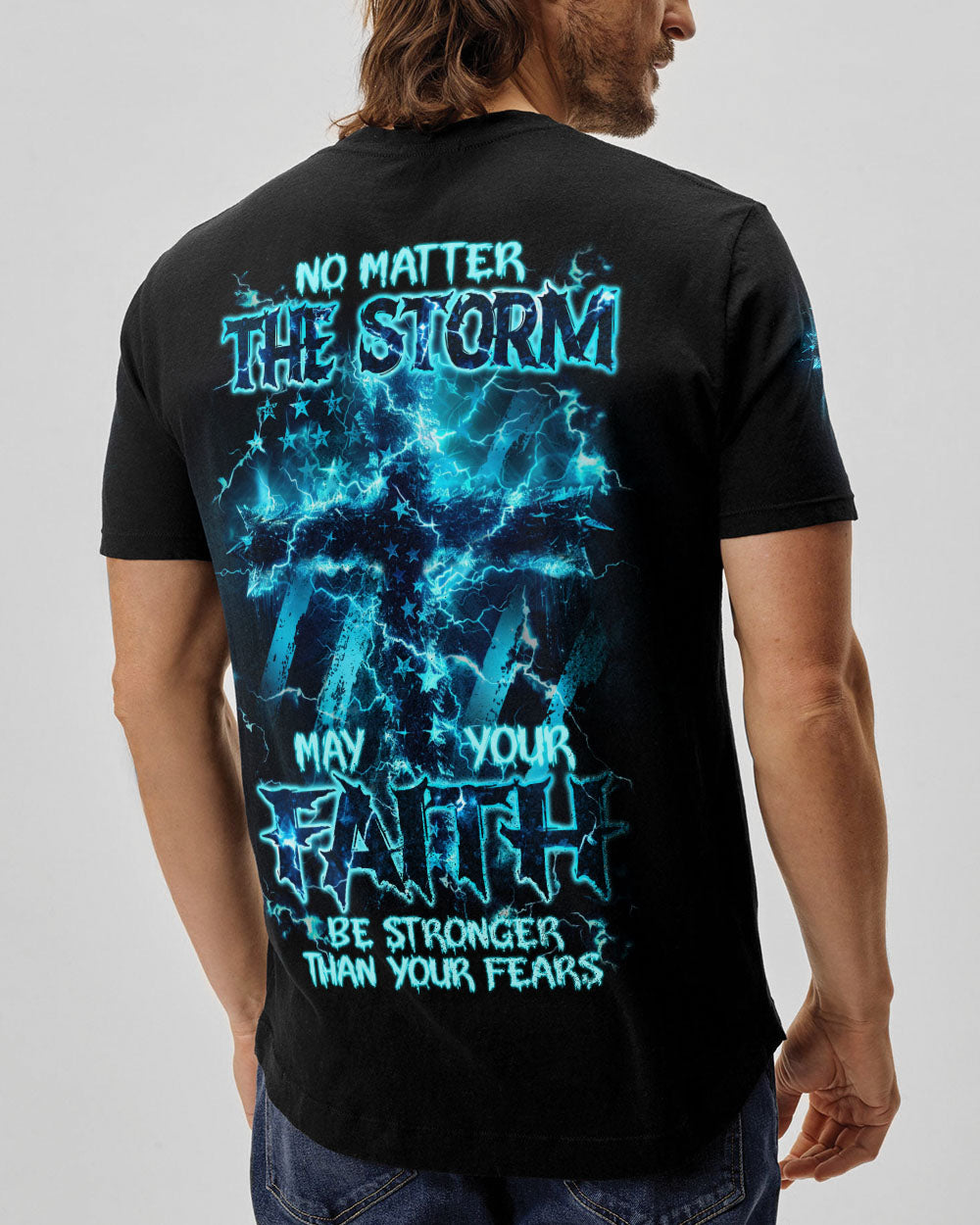 No Matter The Storm Men's All Over Print Shirt - Tlnz1204245