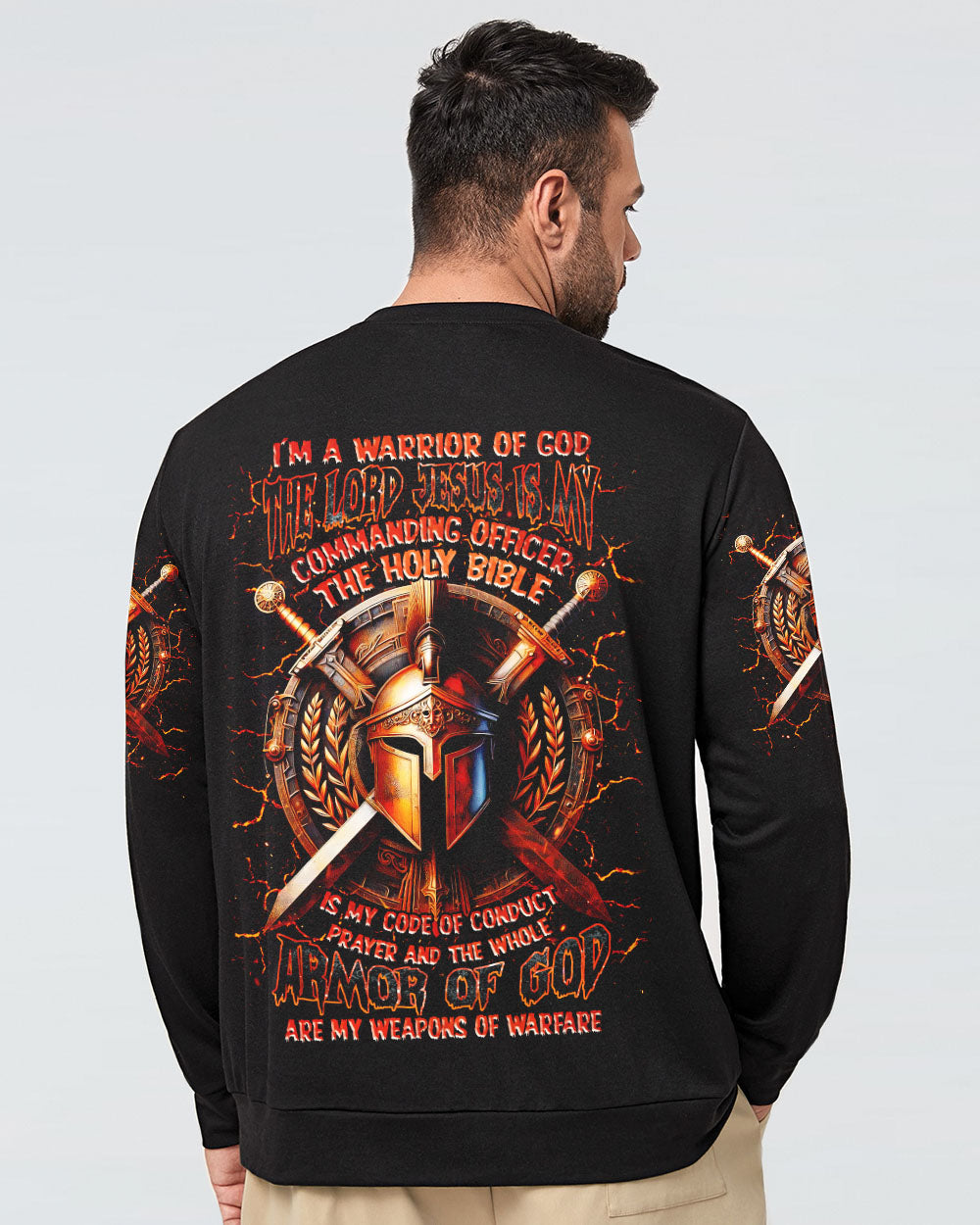 I'm A Warrior Of God Warrior Men's All Over Print Shirt  - Tlnz1204251