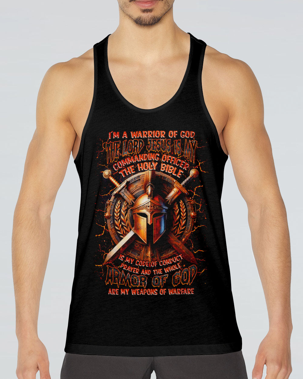 I'm A Warrior Of God Warrior Men's All Over Print Shirt  - Tlnz1204251