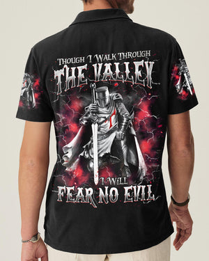 I Will Fear No Evil Warrior Men's All Over Print Shirt - Tlnz1209251