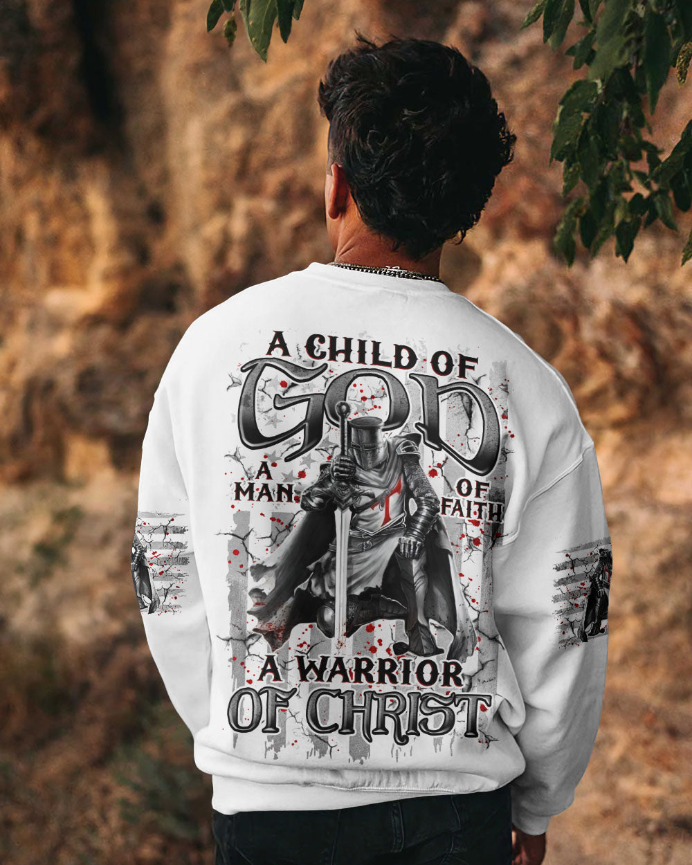 I'm A Warrior Of God Men's All Over Print Shirt - Tlnz1308244
