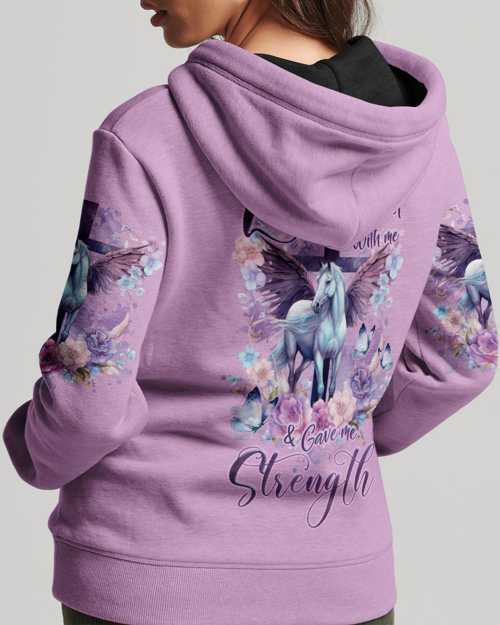 But The Lord Stood With Me Horse Women's All Over Print Shirt - Tlnz1310231