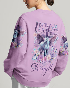 But The Lord Stood With Me Horse Women's All Over Print Shirt - Tlnz1310231