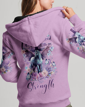 But The Lord Stood With Me Horse Women's All Over Print Shirt - Tlnz1310231