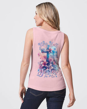 Why Y'all Trying To Test The Jesus In Me Women's All Over Print Shirt - Tlnz1603241