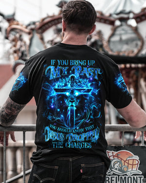 Jesus Dropped The Charges Lion Men's All Over Print Shirt - Tlnz1704244