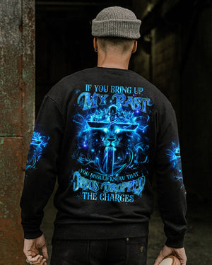 Jesus Dropped The Charges Lion Men's All Over Print Shirt - Tlnz1704244