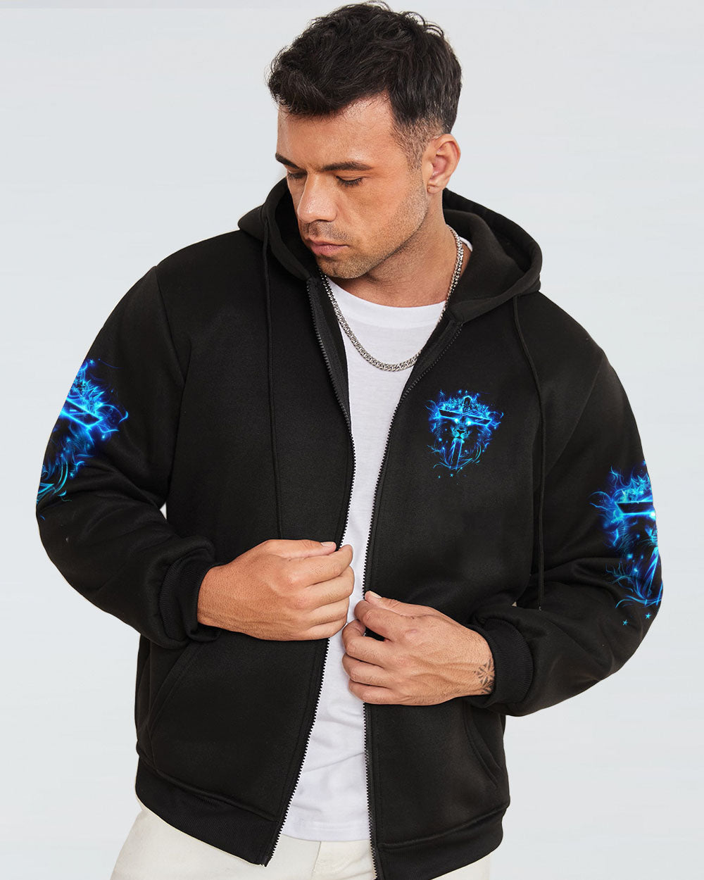 Jesus Dropped The Charges Lion Men's All Over Print Shirt - Tlnz1704244