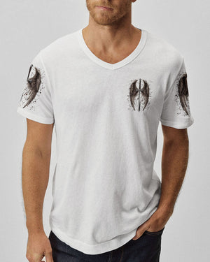 Thank You God Wings Men's All Over Print Shirt    - Tlnz1704254