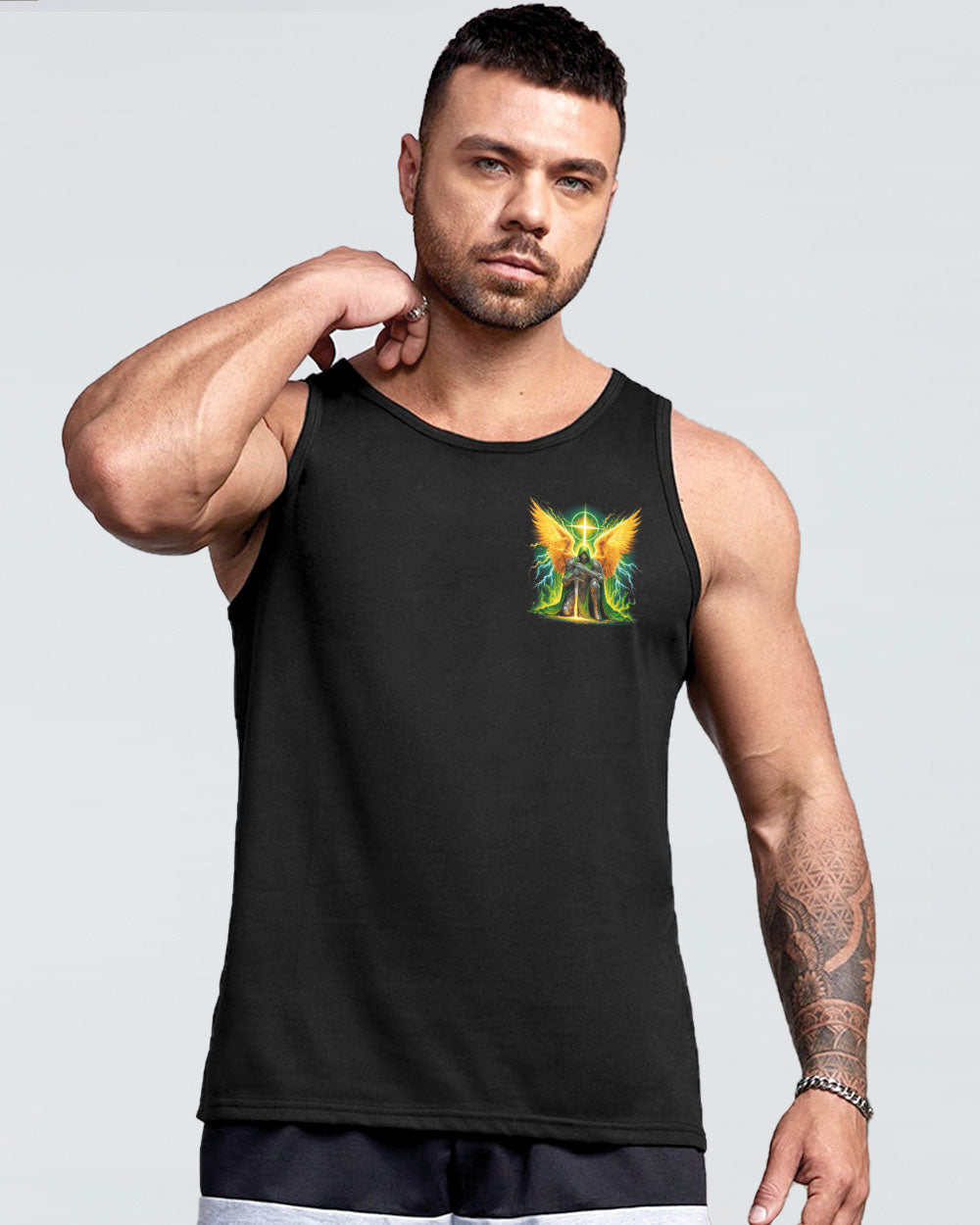 Jesus Dropped The Charges Warrior Men's All Over Print Shirt - Tlnz1705245