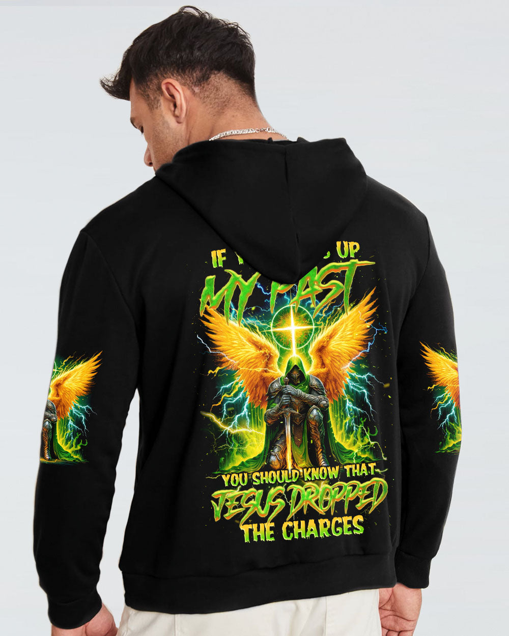 Jesus Dropped The Charges Warrior Men's All Over Print Shirt - Tlnz1705245