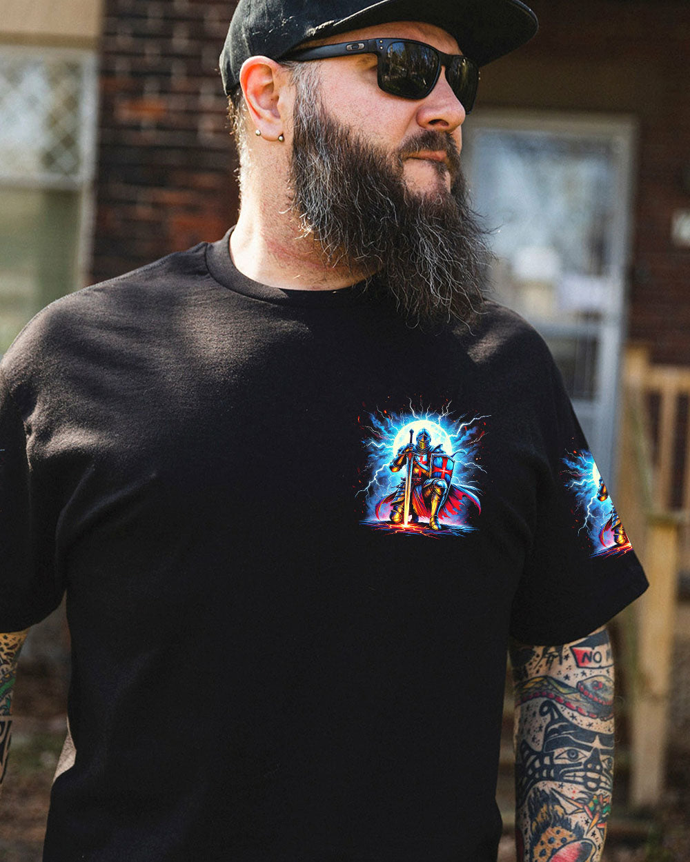Jesus Dropped The Charges Warrior Men's All Over Print Shirt - Tlnz1707242