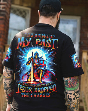 Jesus Dropped The Charges Warrior Men's All Over Print Shirt - Tlnz1707242