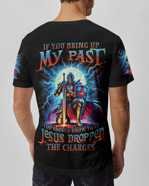 Jesus Dropped The Charges Warrior Men's All Over Print Shirt - Tlnz1707242