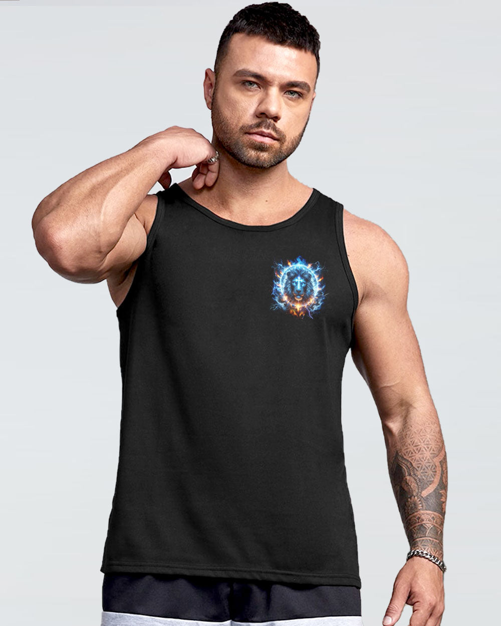 Jesus Dropped The Charges Lion Men's All Over Print Shirt - Tlnz1806244